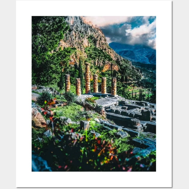 Ancient Delphi Wall Art by GRKiT